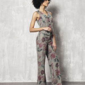 Chaleco y pantalones completos Floral