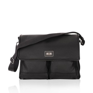 Borsa Messenger Uomo in Pelle Nera – Modello Urbano
 