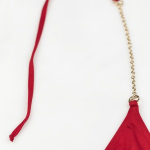 Medium Lycra lace with chain
 