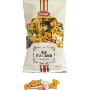 Farfalle 5 (6) colori - Pasta Aromatizzata