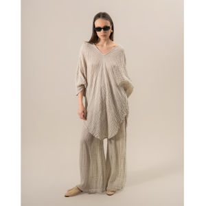 Camicia Fausta Garzata Naturale