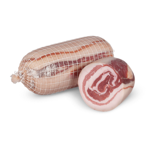 Gerollte Pancetta
ohne Schwarte

 