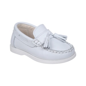 Enfants Blanc Mocassin