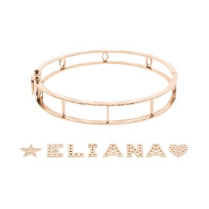 Bracelet + Letters
 