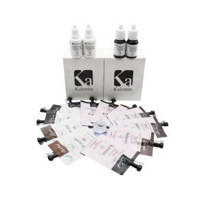 KIT COMPLEY teintures cils et sourcils 12 couleurs 10ml