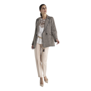 Blazer Fantasia estructurada Tessuta