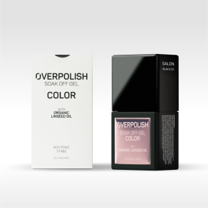 Overpolish Soak Off Gel Color - Tonos Blanco y Negro CON ACEITE DE LINAZA ORGÁNICO

 