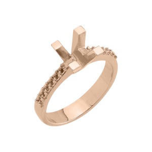 Solitary ring with Stones