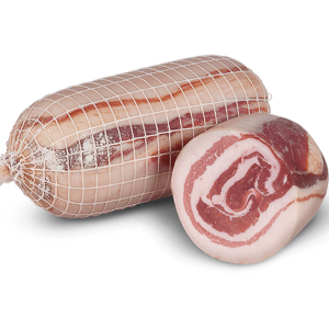 Pancetta arrotolata
senza cotenna

 