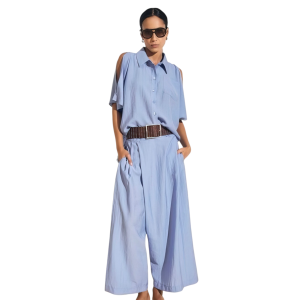 CAMICIA IN VISCOSA STROPICCIATA

 