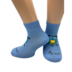 RAMON- GUFO Short ankle sock in SCOZIA FILO