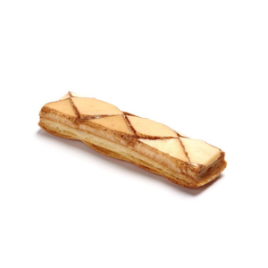Asolette de pâte feuilletée glacées