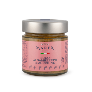 SUGO À GAMBERETTI ET ZUCCHINE 220gr