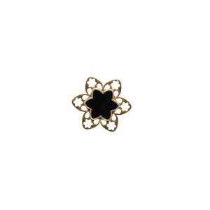 Éléments décoratifs perforés de fleurs