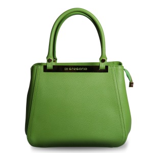 Bolsa de cuero verde de las mujeres – Ciudad Modelo de Chic