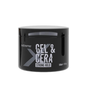 STRONG HOLD GEL-WAX
Gel + Cera Modellante

 