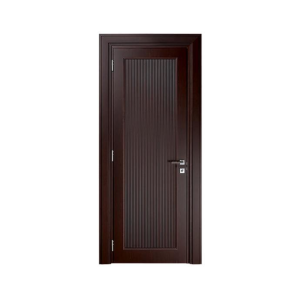 Porta in legno wengé rigato verticale
 