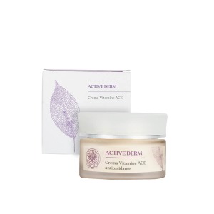 Anti-aging cream with vitamins A, C and E