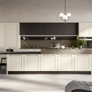 Asolo Cucina classica ed elegante con modanature
